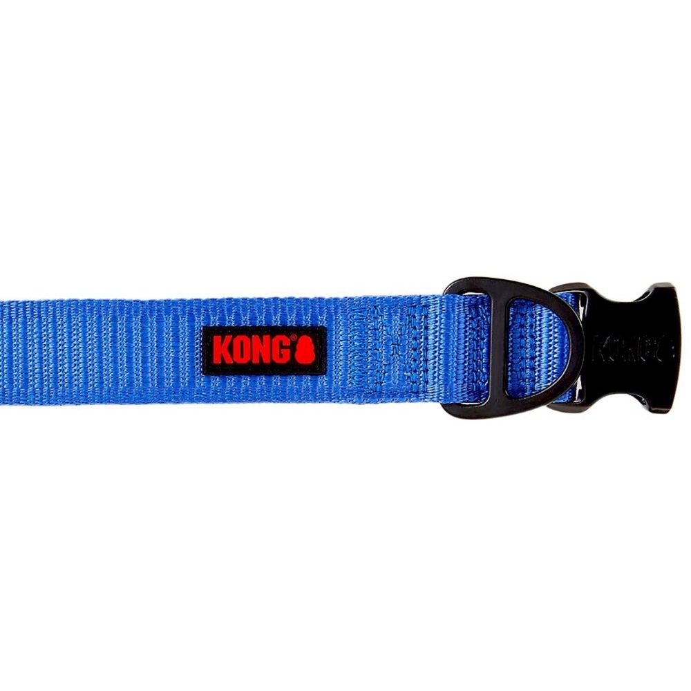 🐶 Kong S Blue Chew Resistant Comfort Adjustable Dog Collar Leash Pet Pets NWT